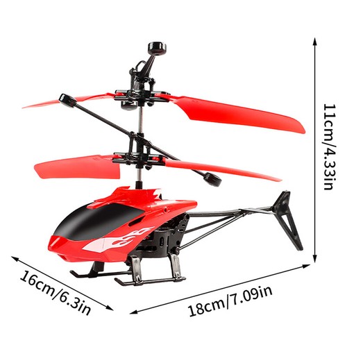 Suspension RC Helicopter Drop-resistant Induction Suspension Aircraft Toys - Picture 3 of 17