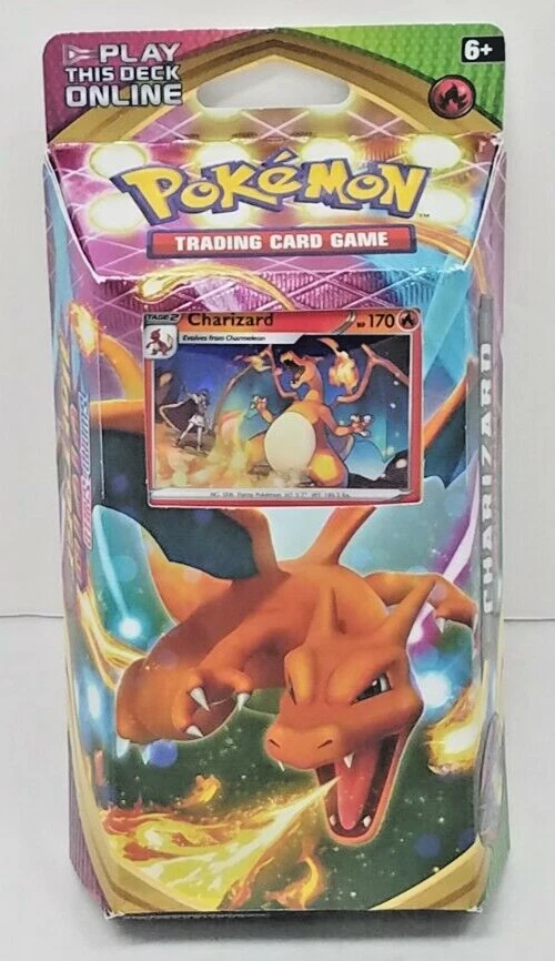 Pokemon TCG: Sword & Shield Vivid Voltage Theme Deck Featuring Charizard : Toys & Games