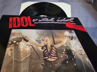 BILLY IDOL   VITAL IDOL    MAKELLOSES VINYL 1st 1985 / WHITE WEDDING MONY MONY