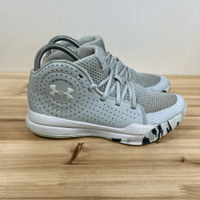 Under Armour Jet 2019 Kids basketball shoes grey youth 5.5
