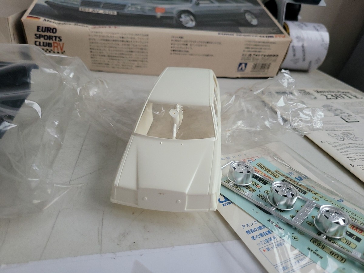 Aoshima 1/24 Mercedes Benz 230TE Euro Sports Club RV | eBay