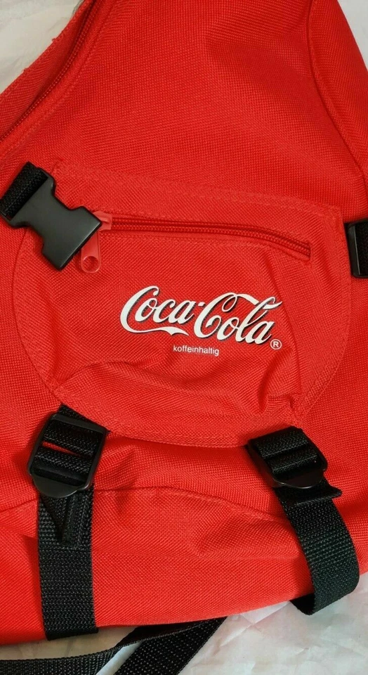 Mochila Bandolera Coca-Cola Vintage - Koffeinhaltig - Alemania Foto 3 de 4