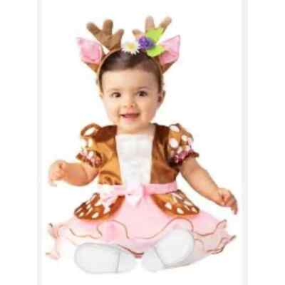 Baby Deer Dress-up Costume, Halloween, Christmas Dress 6-12