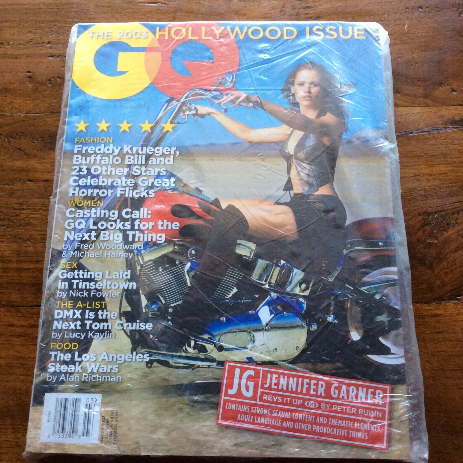 GQ Jennifer Garner Cover The 2003 Hollywood Issue (March 2003) eBay picture