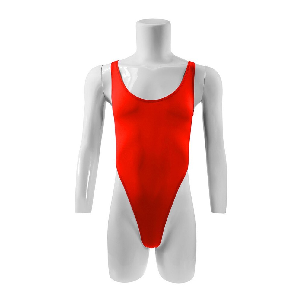 Mens Bodysuit Leotard Loungewear Mesh Sexy Sleeveless Slimming Stretch