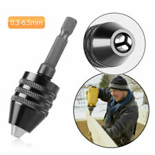 Details about / 0.3-6.5mm Impact Driver Keyless Drill Bit Chuck Adapter Converter 1//4/" Hex Shank