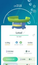 Pokemon Lotad x15 Go!! Pokémon Go Trade | 15x Lotad Trade Go!!
