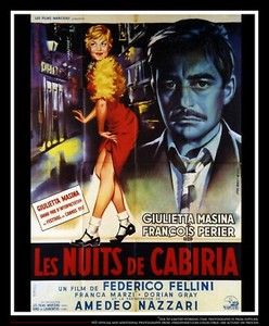 Affiche De Cinéma 50x70 Cm - Le Notti Di Cabiria (Federico Fellini) - Poster HQ