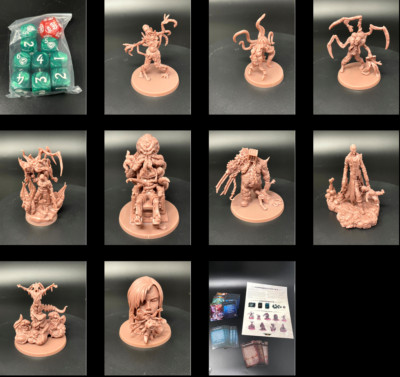 Deep Madness The Faces of the Sphere - Single Miniatures Dice and Components