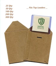Shipping Shield Protector Sleeves Top Loader Shipping Sports Trading Cards