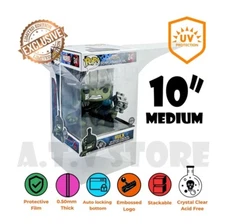 6 Pack Pop Protector Case For Funko Pop Boxes Vinyl Figures Collectibles 10" Med