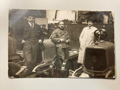 1919 Foto AK Werkstatt Panhard Levassor Auto Oldtimer