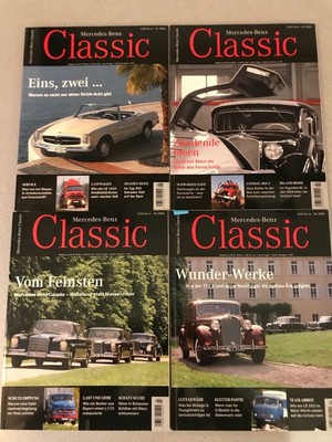 Mercedes Benz Classic 2008 Zeitschrift Oldtimer Magazin Heft 1-4 | eBay