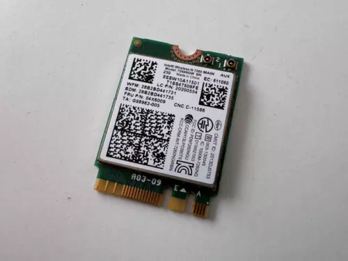 Intel Dual Band Wireless-N 7260NGW WiFi Bluetooth adapter for Lenovo FRU 04X6009