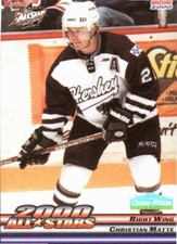 Christian Matte 1999-00 AHL All-Stars Hershey Bears