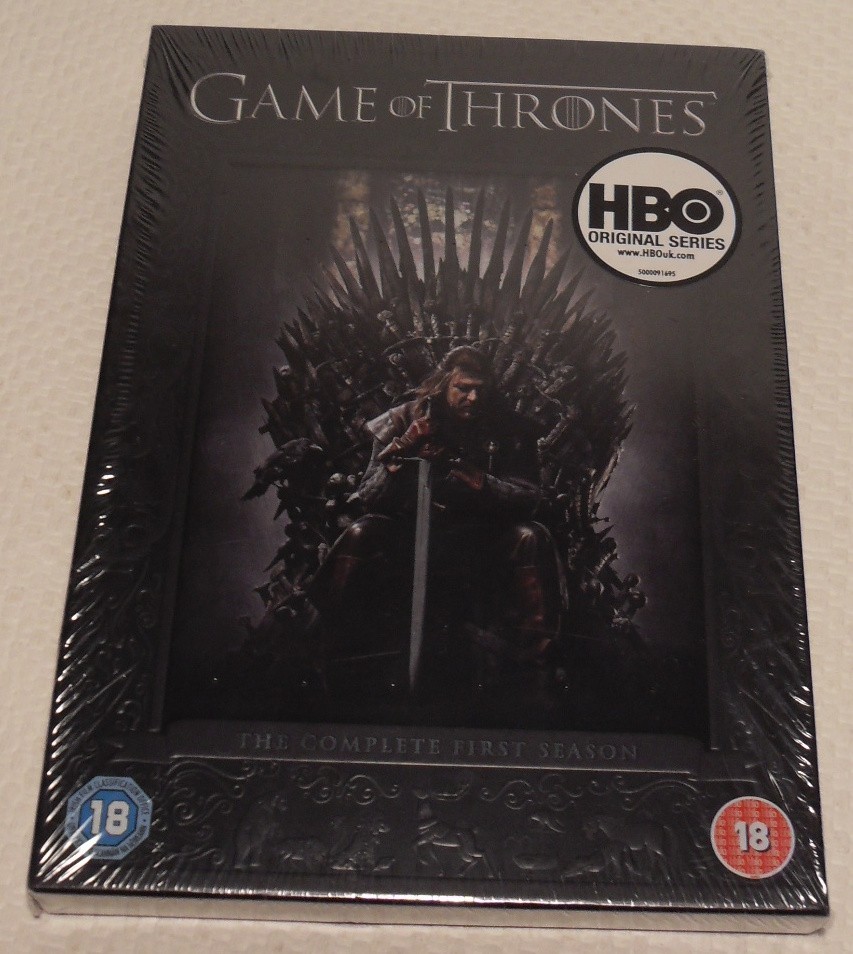 Game of Thrones The Complete First Season DVD Boxset