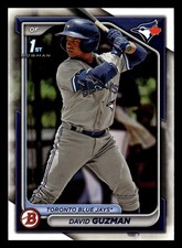 David Guzman 2024 Bowman Prospect 1st #BP-114 Toronto Blue Jays Rookie *024