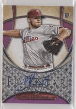 2017 Topps Five Star Purple 50/50 Jake Thompson #FSA-JTH Auto 6fs
