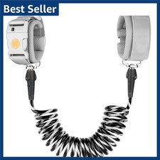 Toddler Leash 6.5ft Wrist Link w/Induction Lock Anti Lost Reflective Strap Kids