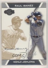 2007 Topps Co-Signers Gold 85/225 Kenji Johjima Raul Ibanez #18 0o6v