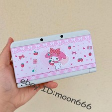 Rare Pink My Melody Strawberry DIY Replacement shell case for New Nintendo 3DS