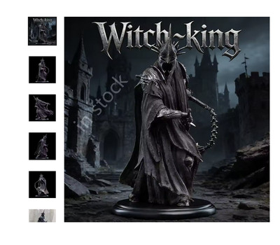 The Lord Of The Ring Hot Movie Peripheral Model Witch-King Of Angmar Articulat