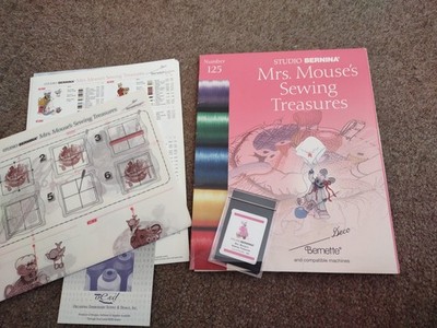 Bernette Studio Bernina Mrs. Mouse's Sewing Treasures Number 125 