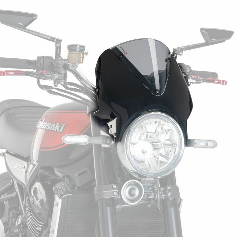 Puig Vision Black Fairing Light Smoke Screen Deflector Suzuki SV650 2003 - 2006