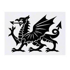 'Welsh Dragon' Temporary Tattoos / Transfers TO00074259 