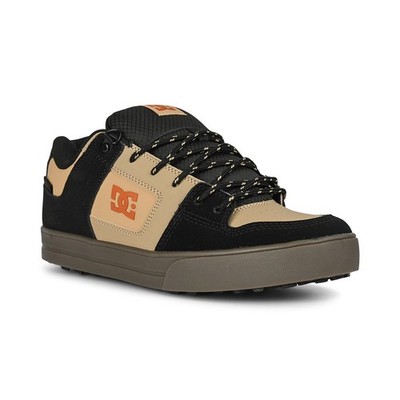 DC Pure WNT Winterisierte Skateschuhe - Schwarz/Khaki/Gummi