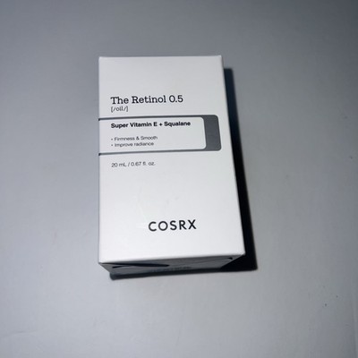 COSRX The Retinol 0.5 Oil .67 fl oz / 20 ml New In Box