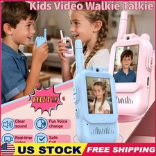Walkie Talkie for Kids with Video: 2 Pack Rechargeable Toddler Toys OY