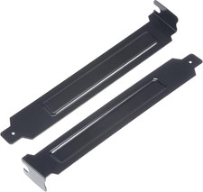 Uxcell PCI Slot Covers with Screws for PC Case Dustproof Black 10Pcs