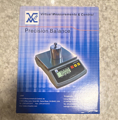 Virtual Measurements & Control VB-302 Top Loading Precision Balance for Lab Use
