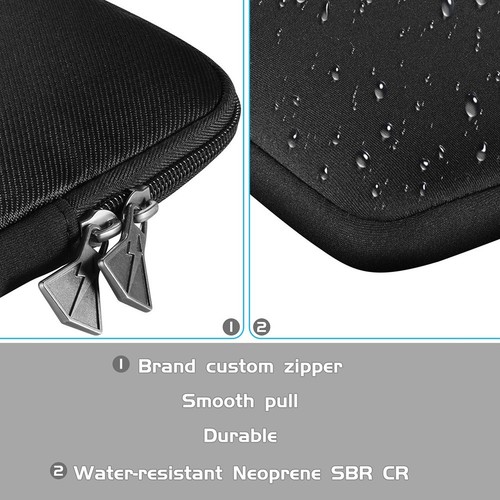 Stylish Keyboard Bag with Pocket Waterproof and Dustproof Neoprene Sleeve - Photo 3/8
