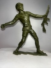 Louis Marx World War 2 US Army Toy Soldier 1971 Great Condition