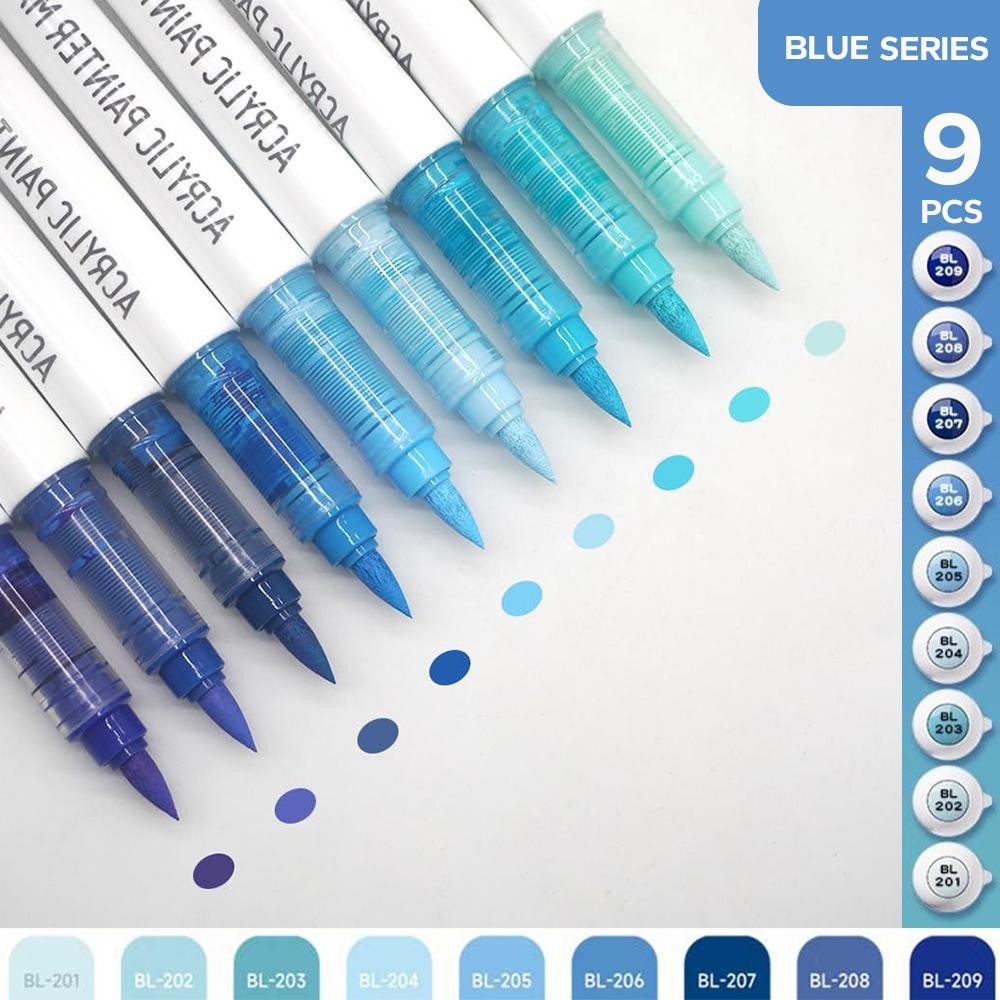 Set Pro Colors With Auto Ink Control For Art Diy