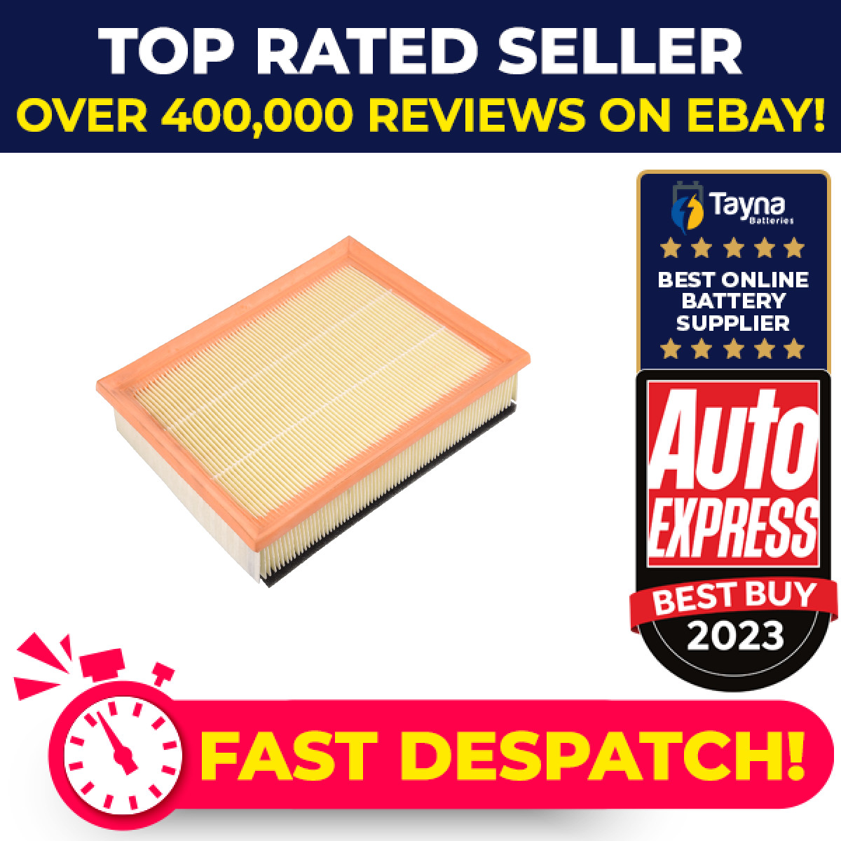 Air Filter fits VW CARAVELLE Mk4 2.4D 90 to 03 074129620A 701129620A 74129620A