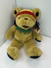Grateful Dead Bean Bear Dreadhead 11/25/82 Dreadlocks Liquid Blue Inc 14  Plush