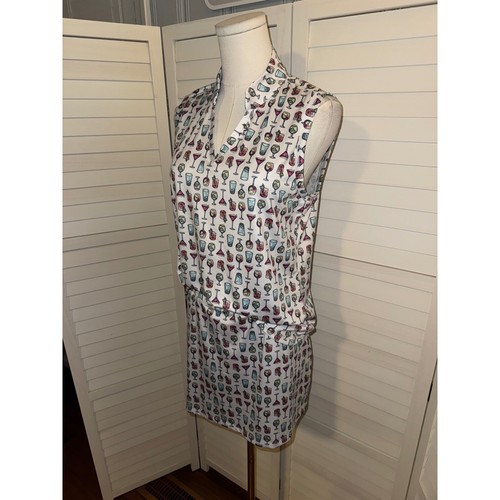 Emerald 18 Damen Cocktail Print ärmellos Golf Shirt/Skort Set Small/Medium - Bild 5 von 10