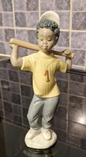 Llladro Black Legacy Collection Figurine ( Next At Bat )