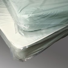 Mattress Bags, 90" X 40", 2 Mil, Clear, None, 100 Pk, 5Dtt6