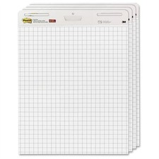 3M 560VAD4PK Post-it Easel Pad 30 Sheets 25"x30" White
