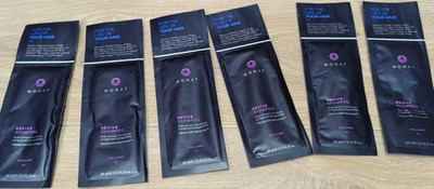Lot of 6 Monat Revive Shampoo Sample Packs Sealed 10ml