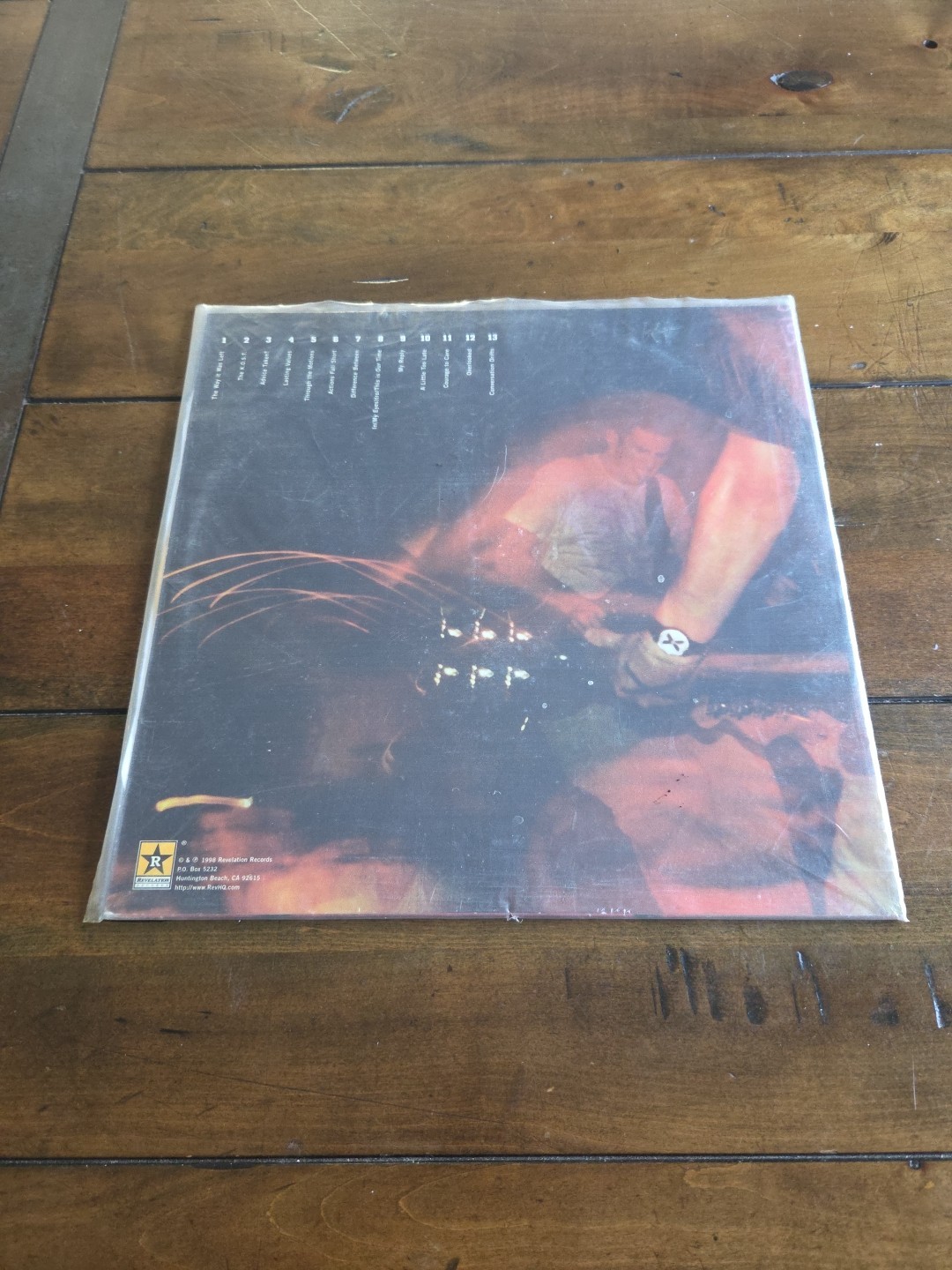 In My Eyes The Difference Between LP Yellow Vinyl 1998 1st Press /213 Revelation image 2