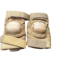 GI US Marine Core Elbow Pads (Used) - Coyote w/ Plastic Cap, Made in USA