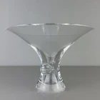 Vintage STEUBEN Mid Century Modern #8020 BUTTON BOUQUET Art Glass Vase 5x7,5"