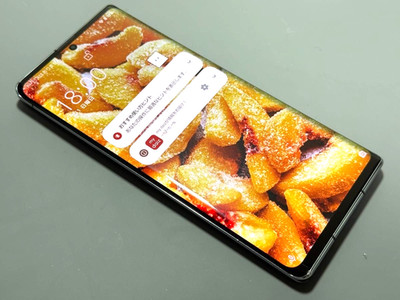 SHARP A QUOS R6 Smartphone 5G Unlocked Android Mobile Phone Black Tested Japan