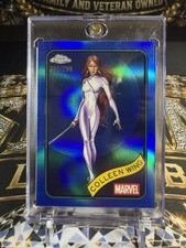 2025 Topps Chrome Marvel Blue Refractor /299 Colleen Wing #47