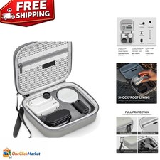 Compact Water-Resistant Carrying Case for Insta360 GO 3S - Travel Ready